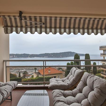 Sublime Appartement Vue Mer. Parking/Piscine/Clim ヴィルフランシュ・シュル・メール エクステリア 写真